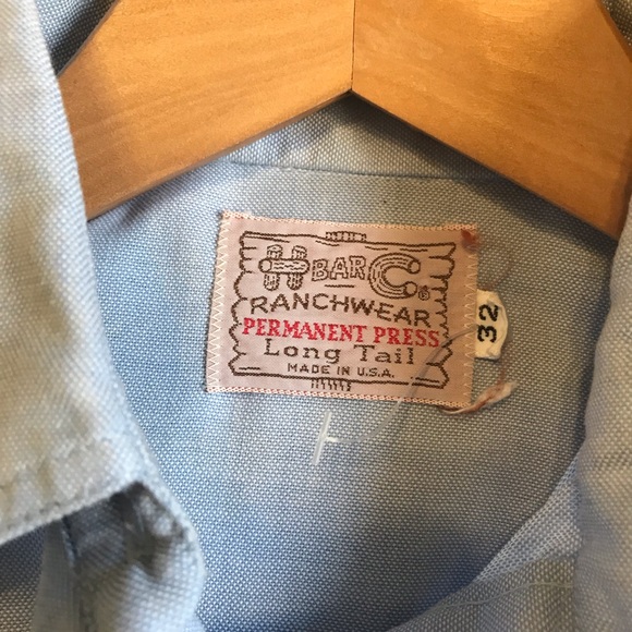 Vintage H Bar C Ranchwear shirt. - Picture 2 of 3
